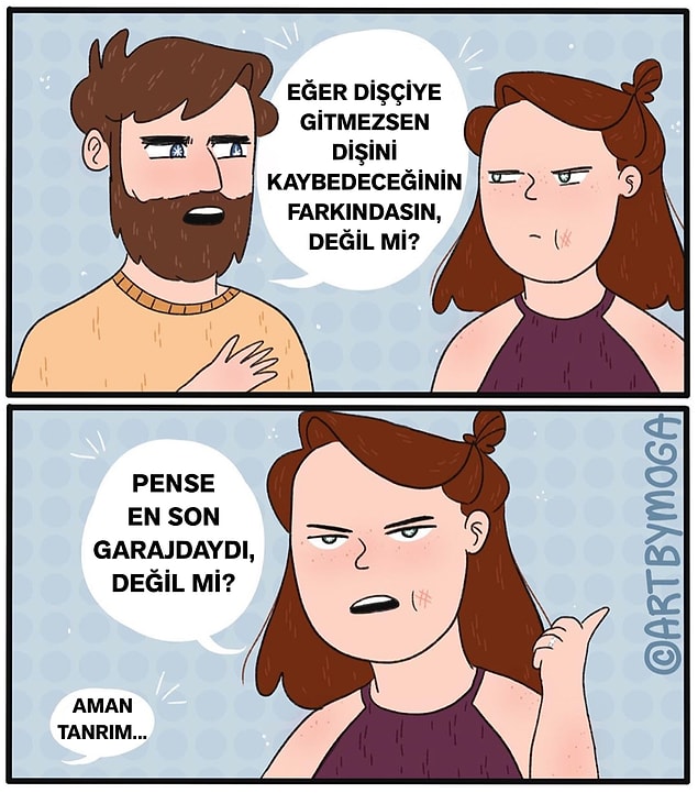 3. Dişçi fobisi insana 'her türlü' şeyi yaptırabilir. 😅