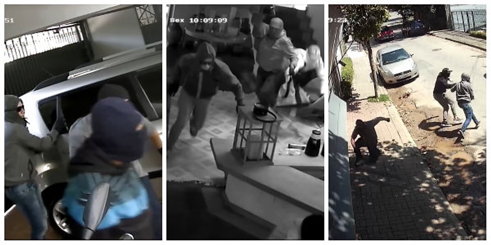 Soyguna Geldikleri Evde Silahlı Ev Sahibini Görünce Arabalarını Bile Bırakıp Kaçan Hırsızlar