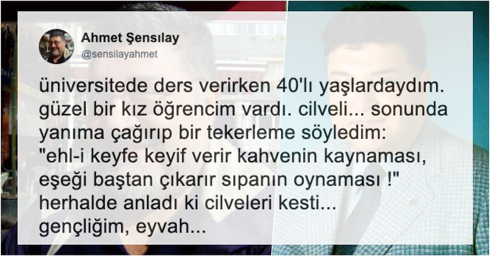 Akademisyen Ahmet Şensılay, Bir Anısını Anlattığını Sanarken Kadın Öğrencisine Bulunduğu Sözlü Tacizi İtiraf Etti