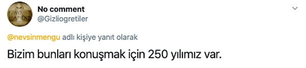 Bize de biraz öyle geldi ama neyse...