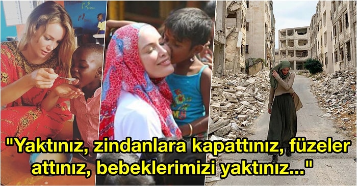 Savaş Enkazı Halep'e Giden Gamze Özçelik, Paylaştığı Duygusal Mesaj ve Fotoğraflarla Dünyanın Faniliğini Bir Kez Daha Yüzümüze Vurdu