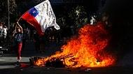 Halk Günlerdir Sokakta: Şili Devlet Başkanı Pinera Protestolar Sonrası 8 Bakanı Görevden Aldı