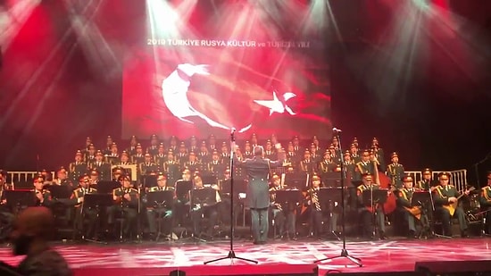 Rusya Büyükelçiliğinden 29 Ekim Paylaşımı: Kızıl Ordu Korosu'ndan İstiklal Marşı