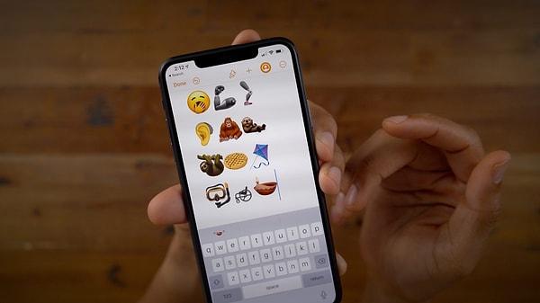 Bir diğer yenilik ise emojiler: Yeni güncellemeyle 398 yeni emoji artık telefonunuzda.