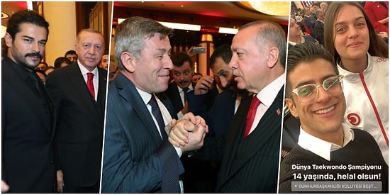 Sarayda 5 Bin Kişi Ağırlandı! Cumhurbaşkanı Recep Tayyip Erdoğan'ın 29 Ekim Cumhuriyet Bayramı Davetine Ünlüler Akın Etti