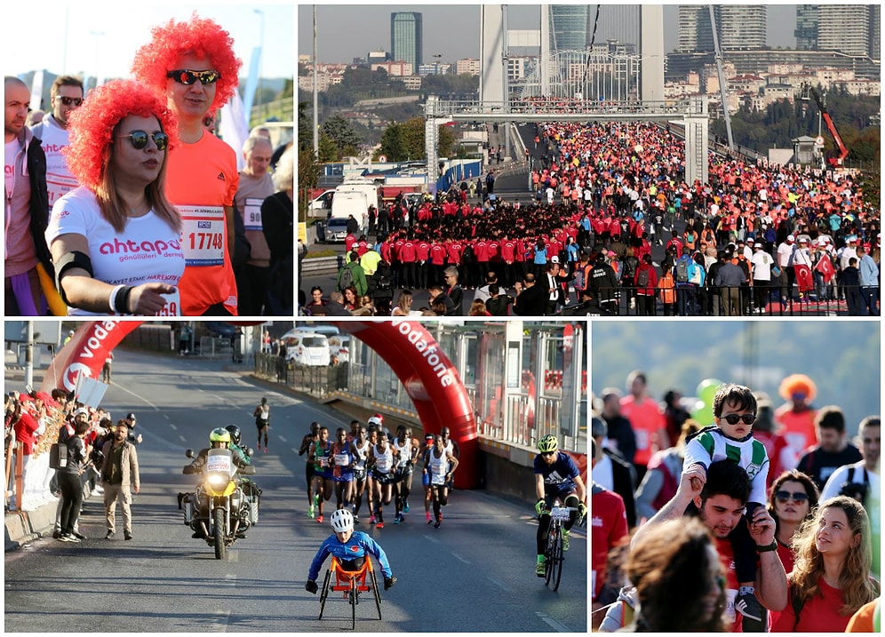 106 Ülkeden 140 Bin Kişi Koştu: Objektiflere Yansıyan Karelerle 41. İstanbul Maratonu