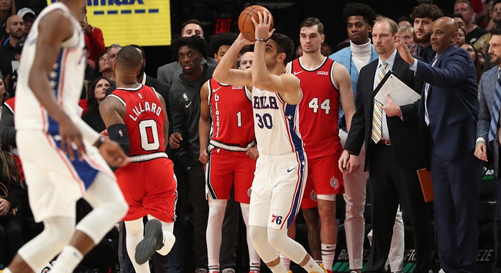 Philadelphia 76ers Forması Giyen Furkan Korkmaz’dan Maç Kazandıran Üçlük!