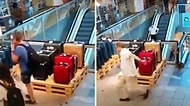 Yürürken Tuvaletini Yapan Adamın Arkasından Geleni Devirdiği Korkunç Anlar!