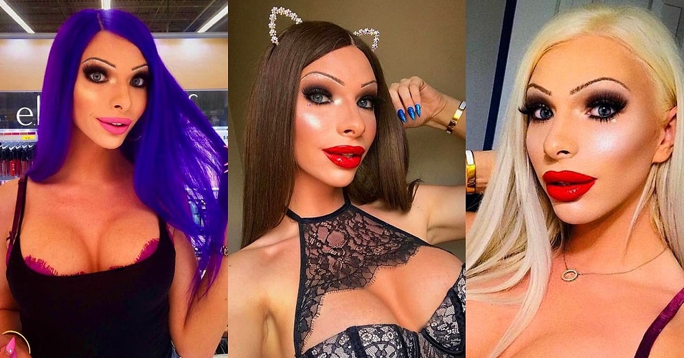 Aşırı Yapay Görünüme Sahip Olabilmek İçin Ameliyatlara Yaklaşık 20 bin Dolar Harcayan Estetik Bağımlısı Kadın