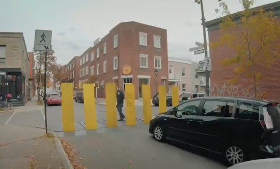 Keşke Türkiye'de Olsa: Yaya Geçidinde Durmayan Sürücüleri Durmaya Mecbur Bırakacak Akıllı Tasarım!