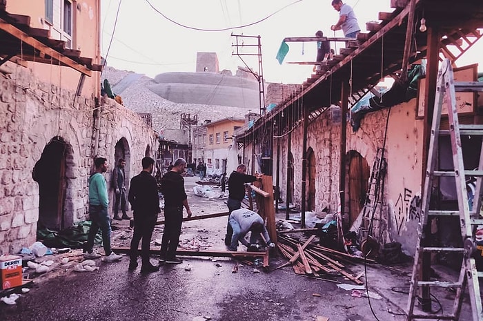 12 Bin Yıllık Hasankeyf'in Çarşısı Artık Yok: Buldozerlerle Gerçekleşen Yıkımın Ardından Çarşı Enkaza Dönüştü!