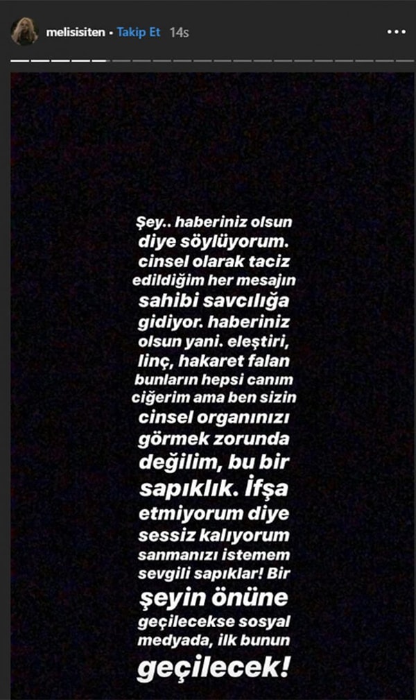 Geçtiğimiz günlerde Uraz Kaygılaroğlu‘nun eski eşi Melis İşiten de sosyal medya üzerinden taciz edildiğini söylemişti.