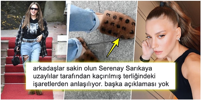 O Kadar Para Verilir mi?! Serenay Sarıkaya ve Onun 7 Bin Liralık Tüylü Terliğine Gelen Birbirinden İlginç Tepkiler