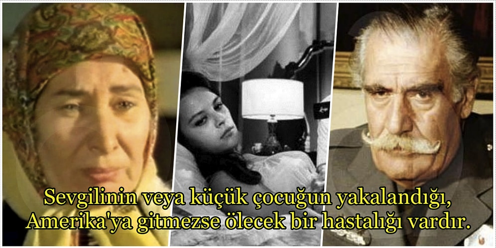 Yalnızca Yeşilçam'da Görülebilecek Hepsi Birbirinden Klişeleşmiş 17 Garip Durum