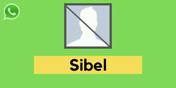 Seni WhatsApp'tan engelleyecek kişi Sibel!