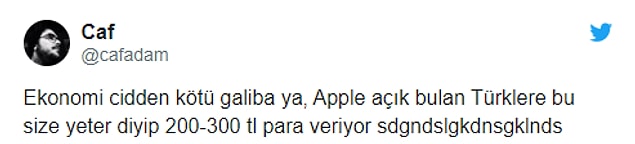 300 TL'lik ödül sonrası sosyal medyadan da farklı yorumlar geldi...