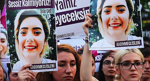 Savcı, sanıklardan Çağatay Aksu'nun 'kasten öldürme' suçundan müebbet, 'cinsel saldırı' ile 'kişiyi hürriyetinden yoksun kılmak' suçundan 39 yıla kadar hapsini talep etti.