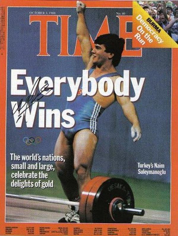 Spor otoritelerine göre tüm zamanların en iyi haltercisi olarak 1988 yılında Time dergisine kapak olan 10 Türk arasında yer aldı.