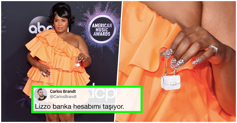 Lizzo, Ödül Töreninde Taktığı Bir Ev Değerinde Olan Minicik Valentino Çantasıyla Goygoycuların Diline Düştü!