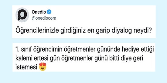 Öğrencileriyle Yaşadıkları En Garip Diyalogları Paylaşan Öğretmen Takipçilerimiz