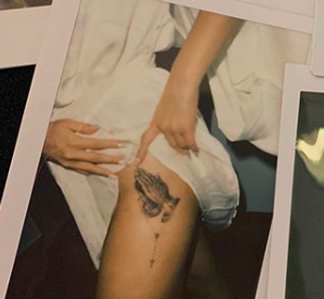 7. Selena Gomez, Justin Bieber'ın dövmesini yaptırdı!