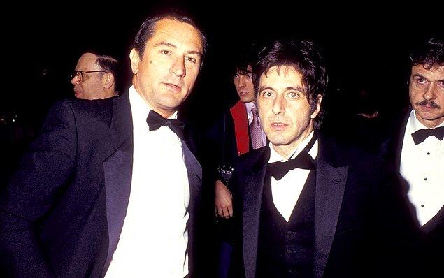 12. The Irishman efsane aktörler Robert De Niro ve Al Pacino'nun birlikte yer aldığı dördüncü film.