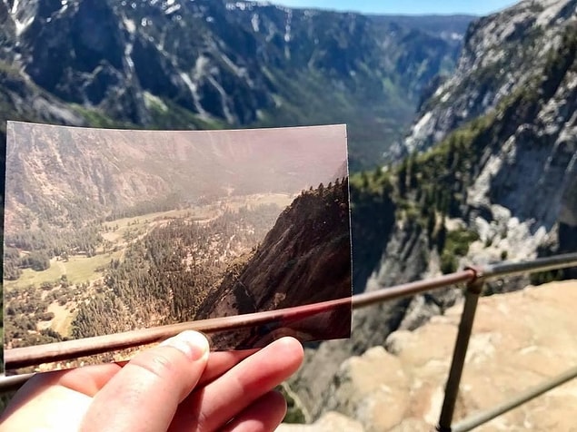 17. "Babamdan 30 yıl sonra Yosemite Şelaleleri'nde, tıpkı onun yaptığı gibi tırmanış yaptım ve zirveye ulaştım."