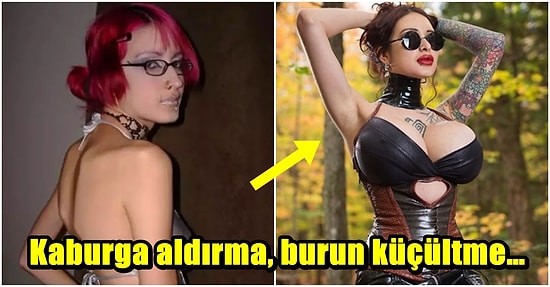 Fetiş Seks Bebeklerine Benzemek İçin 33 bin Pound Ödeyen Erotik Model 'Ariane Saint-Amour'