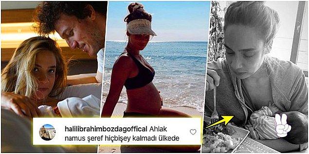 2. Müge Boz, bebeğini emzirirken çekilmiş fotoğrafını sosyal medyada paylaştığı için linç edildi!