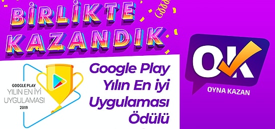 Yılın En İyi ve En Eğlenceli Uygulaması Oyna Kazan Seçildi!