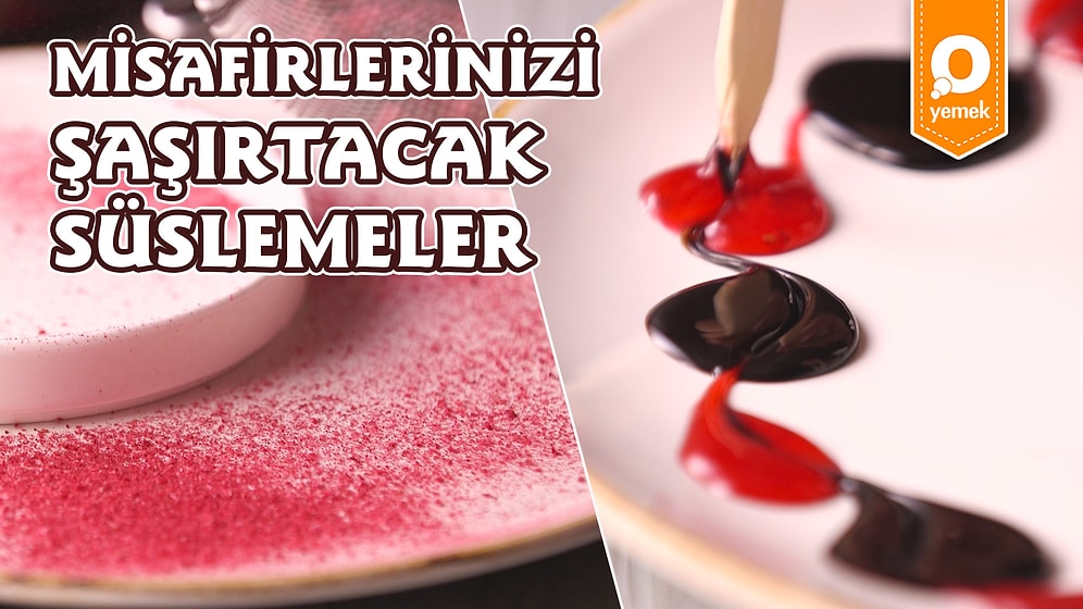 Süslü Tabakları Gören Misafirlerin Gözlerinden Kalpler Çıkacak! Misafirlerinizi Şaşırtacak Süslemeler Nasıl Yapılır?