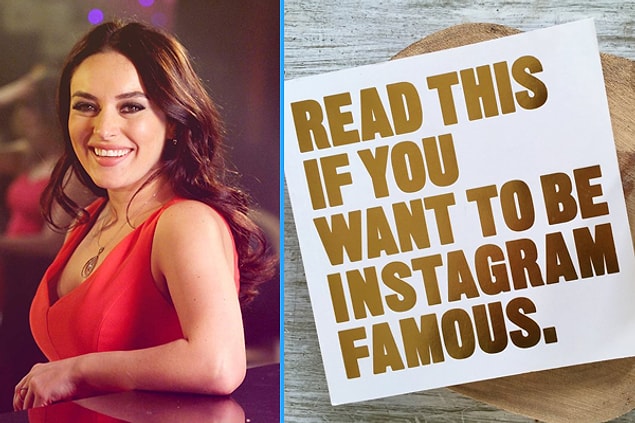 8. Ezgi Mola ise Henry Carroll isimli yazarın 'Read This If You Want to Be Instagram Famous' kitabını tavsiye ediyor.