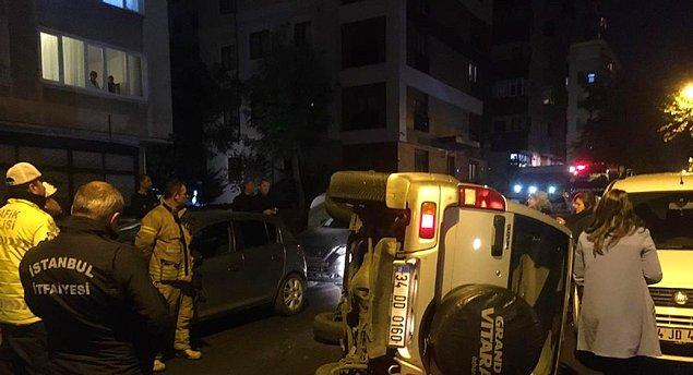 İddiaya göre kaza Merdivenköy Mahallesi'nde dün akşam saat 20.30 sıralarında gerçekleşti.