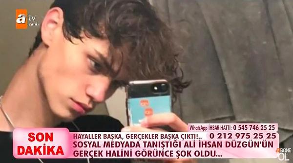 18 yaşındaki Doğa, sosyal medya üzerinden fotoğraftaki kişinin kendisi olduğunu söyleyen Ali İhsan Düzgün isimli biriyle tanışmış ve haliyle fotoğraftaki yakışıklı arkadaşa aşık olmuş.