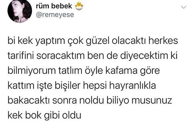 15. Bir hevesle yapılan işin sonunun buna dönmesi. :)