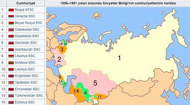 1991 - Rusya, Beyaz Rusya, Ukrayna, Kazakistan, Moldova, Azerbaycan, Ermenistan, Özbekistan, Tacikistan, Türkmenistan ve Kırgızistan liderleri, bir araya gelerek, Sovyetler Birliği'ne son verdiler ve Bağımsız Devletler Topluluğu'nu (BDT) (Commonwealth of Independent States) kurduklarını açıkladılar.