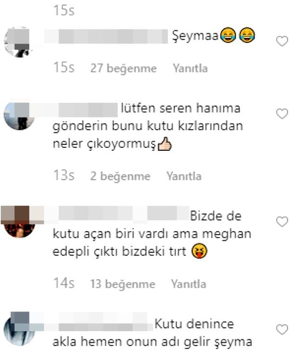 Şeyma ve Meghan'ın karşılaştırıldığı yorumlar da havalarda uçuştu tabii...