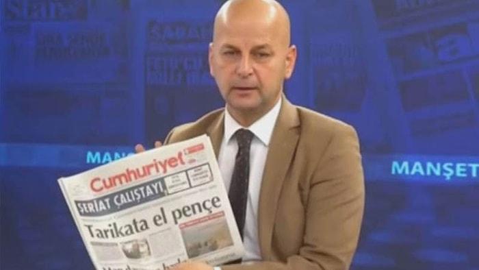Akit Sunucusu Cumhuriyet Gazetesini Hedef Gösterdi: 'Hep Birlikte Toplanıp Önüne Bomba Atalım'