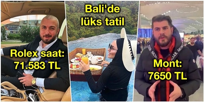 AKP Çocukları İsimli Hesaptan Lüks ve Şatafatlı Yaşamların Detaylarını Gözler Önüne Seren Paylaşımlar