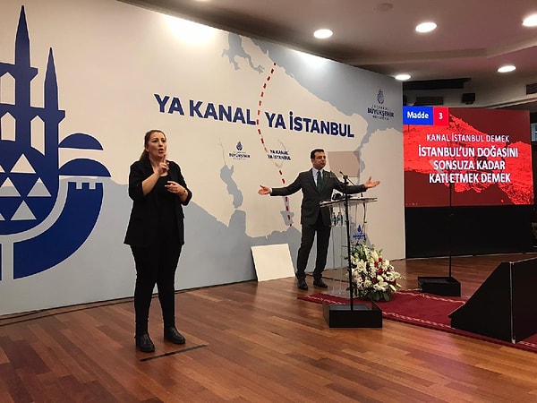 'Kanal İstanbul bir cinayet projesidir. Felaket projesidir'