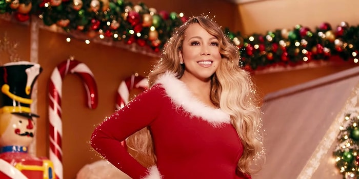 Появилось необычное видео с участием звезд на рождественскую песню Мэрайя Кэри