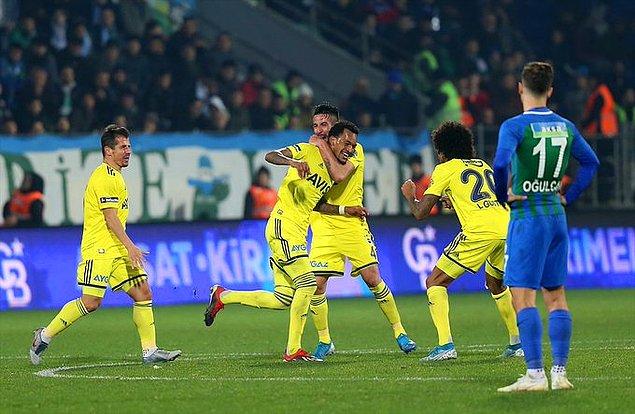 Kalan bölümde başka gol olmadı ve karşılaşma 2-1'lik Fenerbahçe üstünlüğüyle sona erdi.