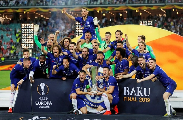 23. UEFA Avrupa Ligi finali Londra derbisine sahne oldu. Chelsea, ezeli rakibi Arsenal’i 4-1 mağlup ederek kupanın sahibi oldu.