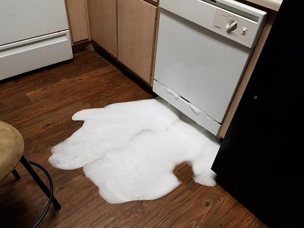 17. "Bulaşık makinelerinde, bulaşık deterjanı yerine tabletinin neden kullanıldığını şimdi anladım..."