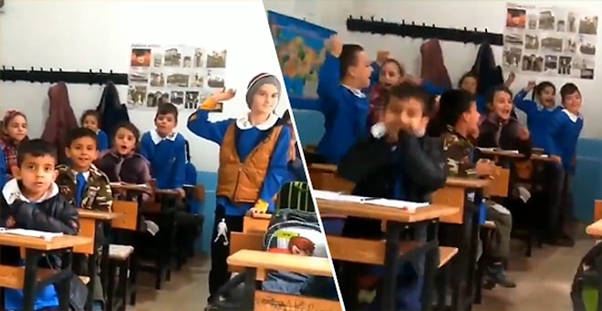 Öğretmenin 'Atarsan Ödev Yok' Sözüne Karşılık Elindeki Kağıdı Çöpe Sokan Çocuk ve Sınıf Arkadaşlarının Yaşadığı Muhteşem Sevinç!