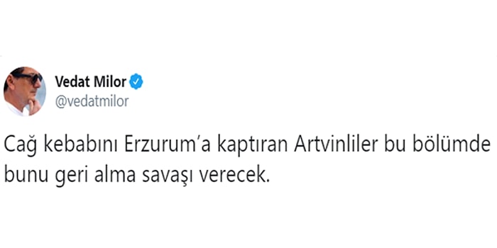 Son Zamanlarda Reklam İçin Yaratıcı Paylaşımlar Yapan İşletmecilere Vedat Milor da Sessiz Kalamadı