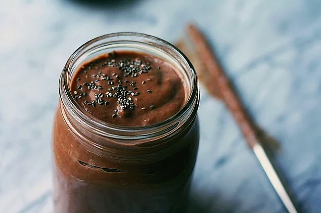 10. Smoothie + chia tohumu