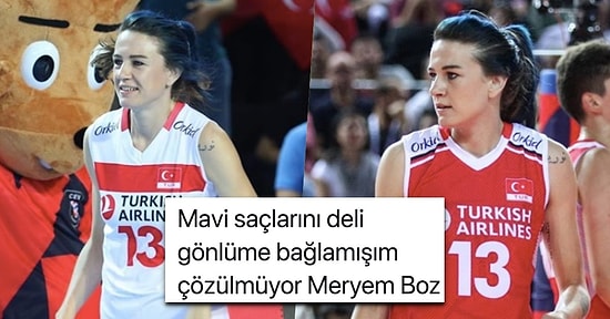 Başarısıyla Olimpiyatlara Gitmemize Büyük Katkı Sağlayan, Filenin Mavi Saçlı Sultanı: Meryem Boz