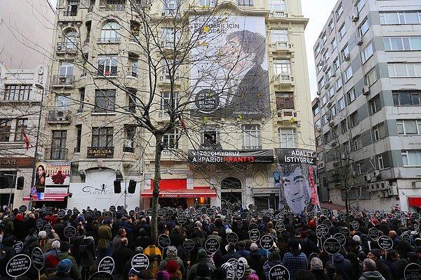 Anma konuşmaları yapıldı: "Hrant bize birbirimizi tekrar sevmeyi öğretiyordu"