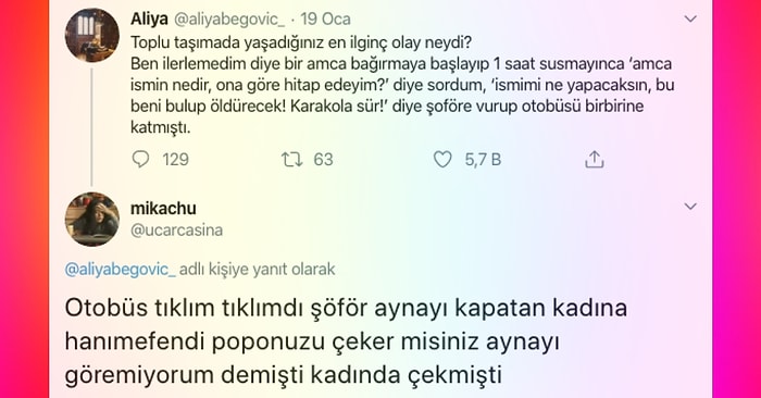 Toplu Taşımada Yaşadıkları En İlginç Olayları Anlatırken Nasıl Bir Ülkede Yaşadığımızı Güldürerek Gösteren 30 Kişi